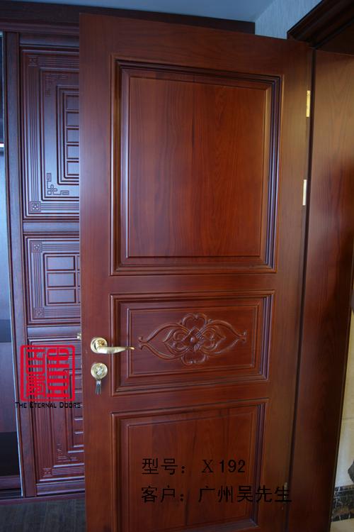 全国安装实木门原木木门套装室内门x192工厂直销室内门