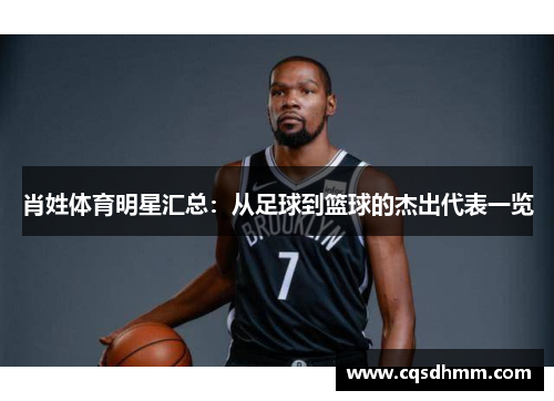 肖姓体育明星汇总：从足球到篮球的杰出代表一览