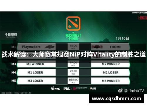 战术解读：大师赛常规赛NiP对阵Vitality的制胜之道